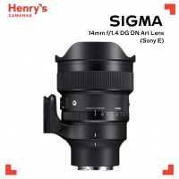 Sigma 14mm F1.4 DG DN for Sony E Mount