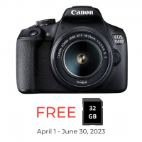 Canon EOS 1500D with 18-55mm IS II Black