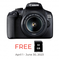 Canon EOS 1500D with 18-55mm IS II Black