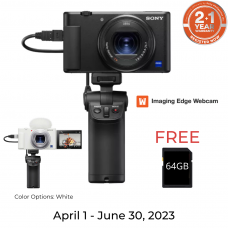 Sony ZV-1 Digital Vlog Camera with VCT-SGR1 Grip