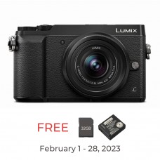 Panasonic Lumix GX85 Mirrorless Camera with 12-32mm Black