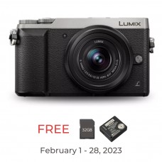 Panasonic Lumix GX85 Mirrorless Camera with 12-32mm Silver