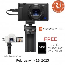 Sony ZV-1 Digital Vlog Camera with VCT-SGR1 Grip