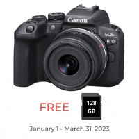 Canon EOS R10 with 18-45mm Kit