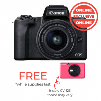 Canon EOS M50 II 15-45mm Kit Black