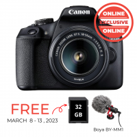 Canon EOS 1500D with 18-55mm IS II Black