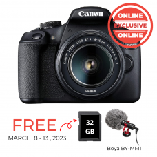 Canon EOS 1500D with 18-55mm IS II Black