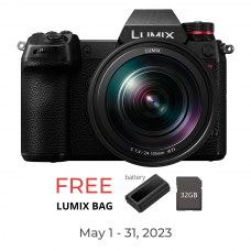 Panasonic Lumix DC-S1R with 24-105mm F4.0