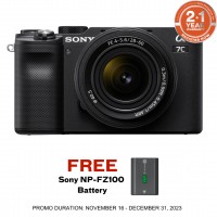 Sony ILCE-7C 28-60mm Kit Compact Full-Frame Camera Black