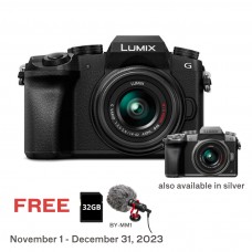 Panasonic Lumix DMC-G7 Mirroless Micro Four-Thirds with 14-42 mm Lens