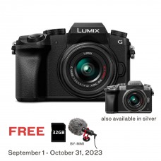 Panasonic Lumix DMC-G7 Mirroless Micro Four-Thirds with 14-42 mm Lens