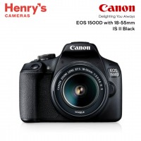 Canon EOS 1500D with 18-55mm IS II Black