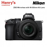 Nikon Z50 Mirrorless with 16-50mm Kit Lens