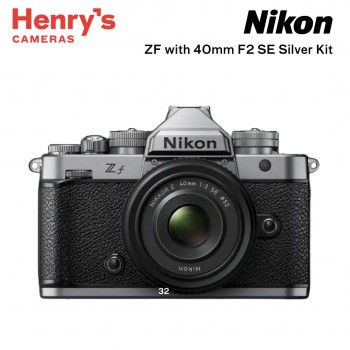 Nikon ZF with 40mm F2 SE Silver Kit
