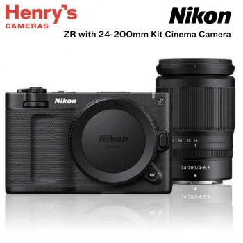 Nikon ZR with 24-200mm Kit Cinema Camera