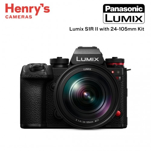 Panasonic Lumix S1R II with 24-105mm Kit