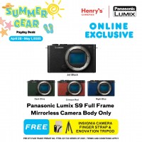 Panasonic Lumix S9 Full Frame Mirrorless Camera Body Only