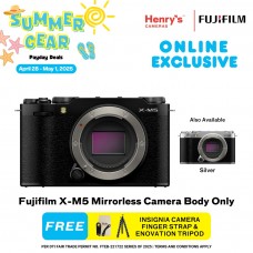 Fujifilm X-M5 Mirrorless Camera Body Only
