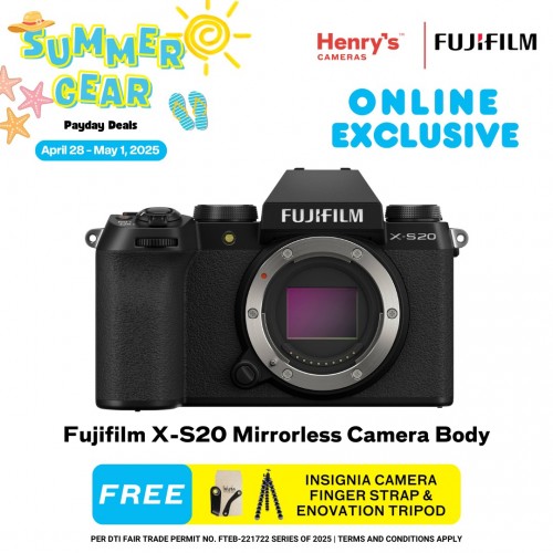 Fujifilm X-S20 Mirrorless Camera Body