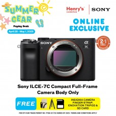 Sony ILCE-7C Compact Full-Frame Camera Body Only