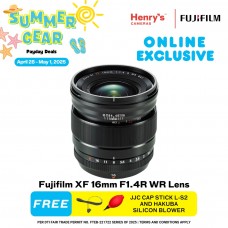 Fujifilm XF 16mm F1.4R WR Lens