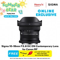 Sigma 10-18mm F2.8 DC DN Contemporary Lens for Canon RF