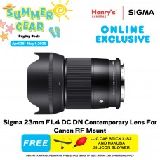 Sigma 23mm F1.4 DC DN Contemporary Lens For Canon RF Mount