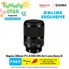 Sigma 35mm F1.4 DG DN Art Lens Sony E