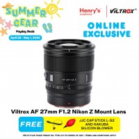 Viltrox AF 27mm F1.2 Nikon Z Mount Lens