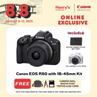 Canon EOS R50 with 18-45mm Kit