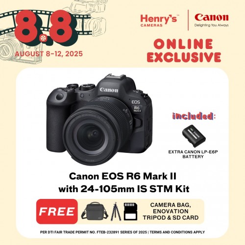 Canon EOS R6 Mark II with 24-105mm IS STM Kit