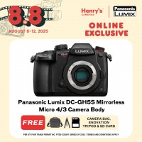Panasonic Lumix DC-GH5S Mirrorless Micro 4/3 Camera Body