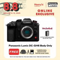 Panasonic Lumix DC-GH6 Body Mirrorless Camera