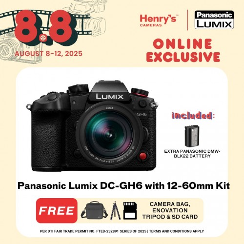 Panasonic Lumix DC-GH6 with 12-60mm Kit