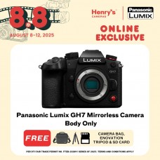 Panasonic Lumix GH7 Mirrorless Camera Body Only