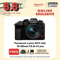 Panasonic Lumix GH7 with 12-60mm F2.8-4 Lens