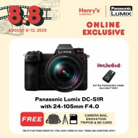 Panasonic Lumix DC-S1R with 24-105mm F4.0
