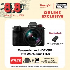 Panasonic Lumix DC-S1R with 24-105mm F4.0