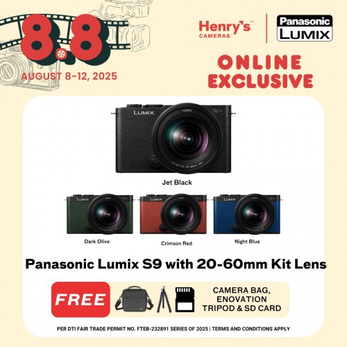 Panasonic Lumix S9 with 20-60mm Kit Lens