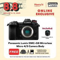 Panasonic Lumix DMC-G9 Mirrorless Micro 4/3 Camera Body