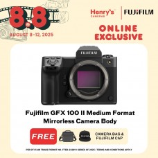 Fujifilm GFX 100 II Medium Format Mirrorless Camera Body [Pre-Order]
