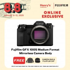 Fujifilm GFX 100S Medium Format Mirrorless Camera Body