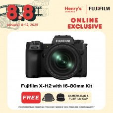 Fujifilm X-H2 with 16-80mm Kit