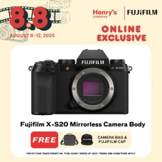 Fujifilm X-S20 Mirrorless Camera Body