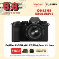 Fujifilm X-S20 with XC 15-45mm Kit Lens Mirrorless Camera 