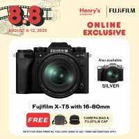 Fujifilm X-T5 with 16-80mm Mirrorless Digital Camera