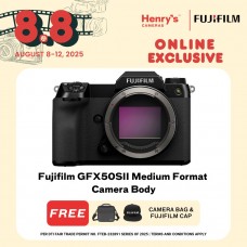 Fujifilm GFX50SII Medium Format Camera Body