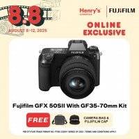 Fujifilm GFX 50SII With GF35-70mm Kit