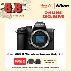 Nikon Z50 II Mirrorless Camera Body Only