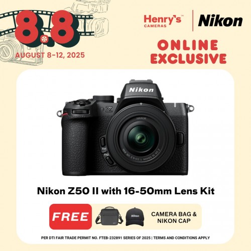 Nikon Z50 II with 16-50mm Lens Kit
